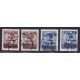 COLONIAS ITALIANAS OCUPACION ALEMANA ITALIANA EN KOTOR CROACIA YUGOSLAVIA 1944 SASSONE Nº 7/10 MICHEL 7/10 SERIE COMPLETA DE ESTAMPILLAS USADAS RARISIMAS 440 EUROS